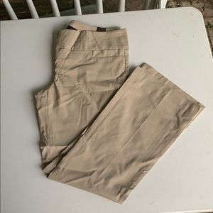 The Limited Exact Stretch Khaki Pants 8 Short NWT